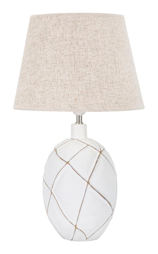 Candeeiro de Mesa Resina Lines Cm ø 35x60