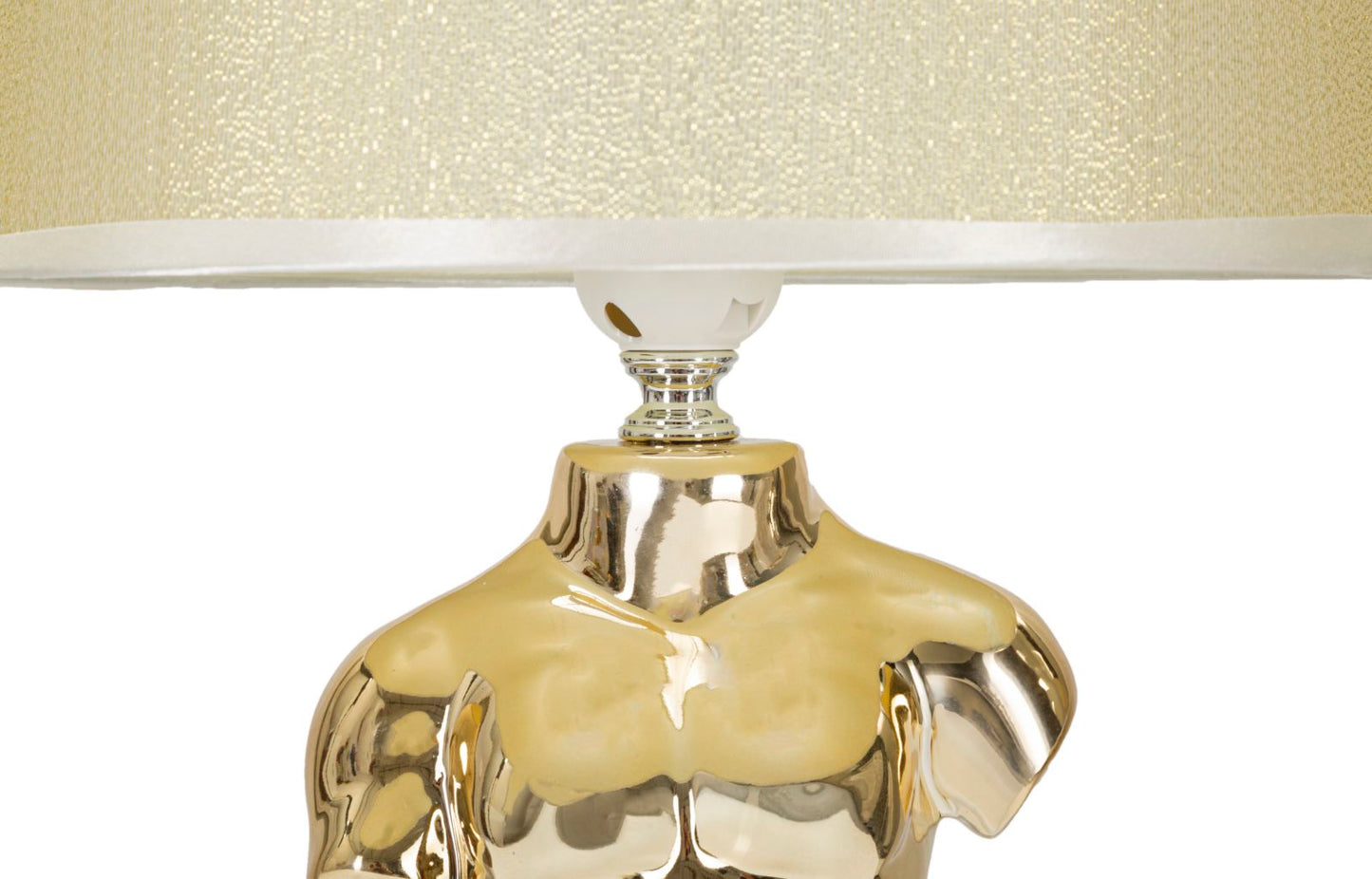 Candeeiro de Mesa de Cabeceira Glam Homem Cm 25x42,5