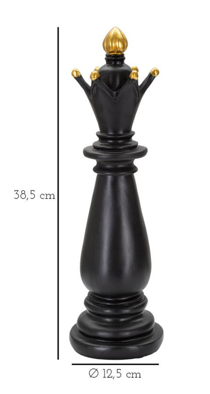Bispo Preto E Dourado Cm ø 12,5x38,5
