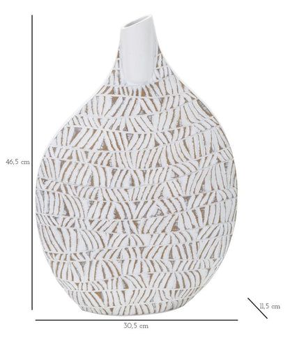 Jarra Resina Nairobi Cm 30,5x11,5x46,5