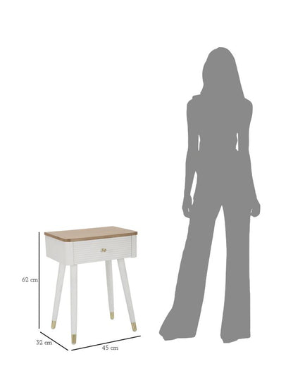 Mesa de Cabeceira Matera Cm 45x32x62