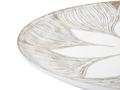 Prato Porta objetos Resina Atene Cm ø 35,5x4,4