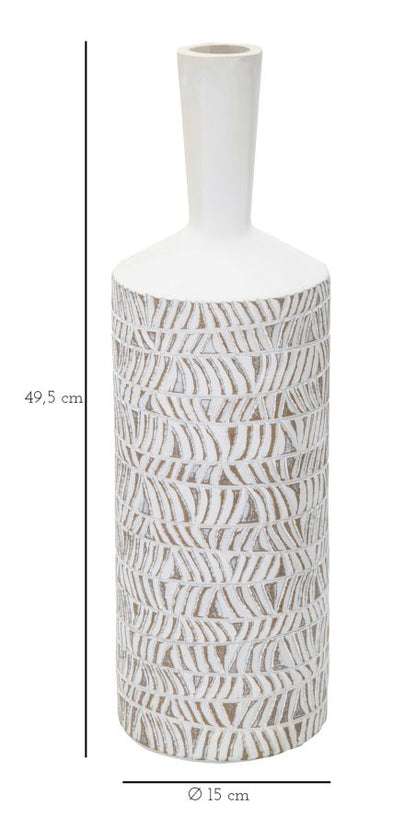 Jarra Resina Nairobi Bottle Cm ø 15x49,5