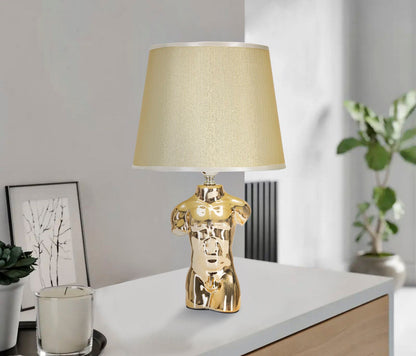 Candeeiro de Mesa de Cabeceira Glam Homem Cm 25x42,5