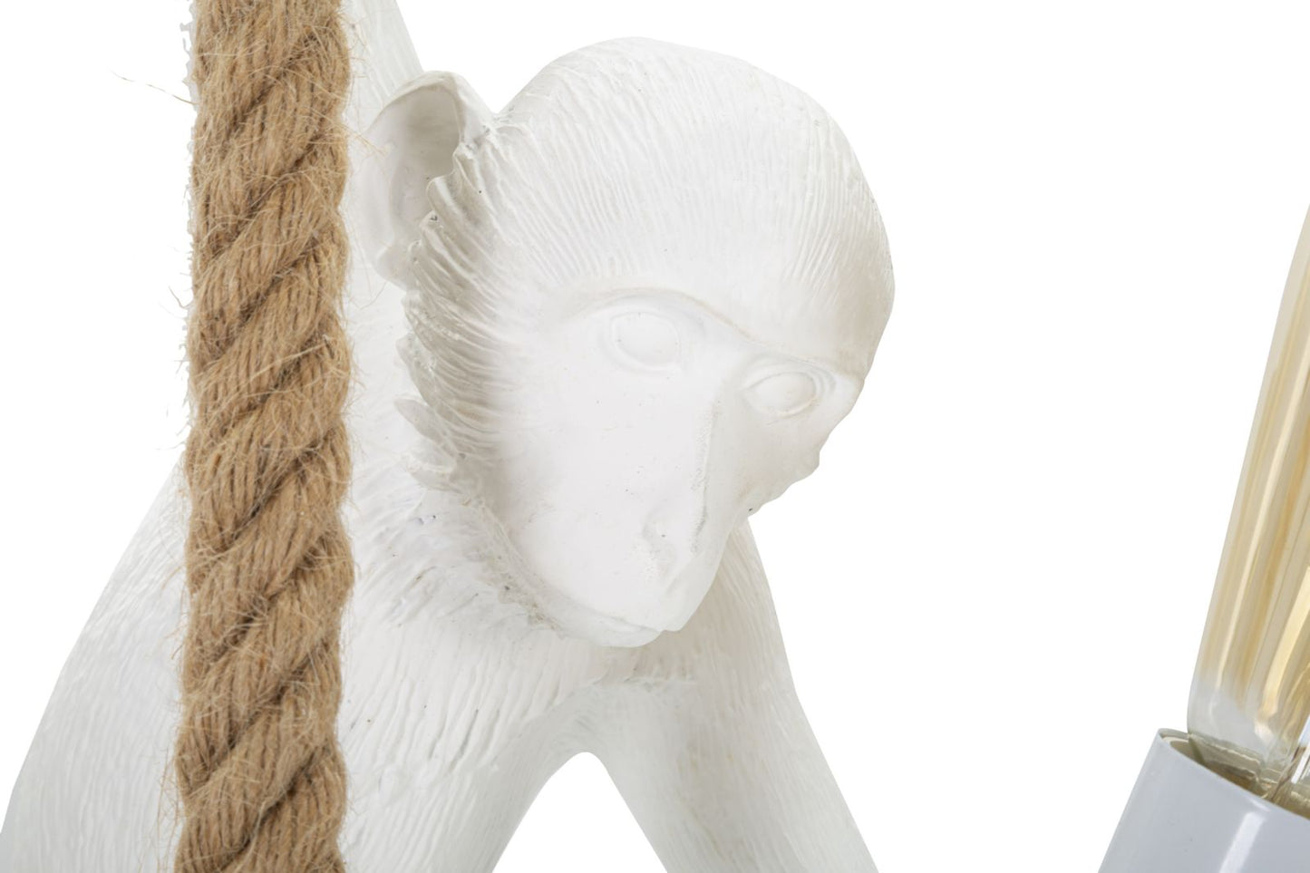 Candeeiro de Teto Monkey Branco Cm ø 27x32x60
