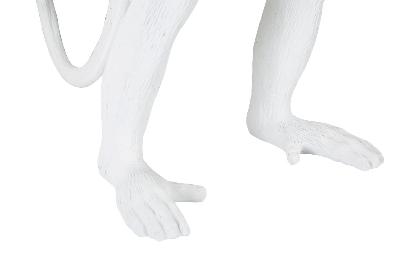 Candeeiro de Mesa Monkey Branco Cm ø 26x34x55