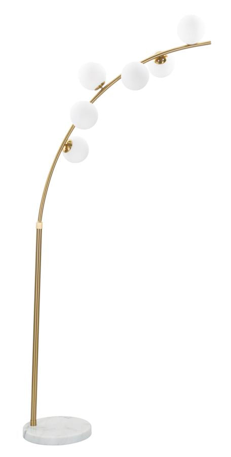 Candeeiro de Pé Glamy Arc 6 Luci Cm 130x45x220-246