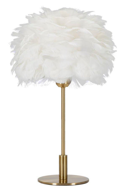 Candeeiro de Mesa Ball Feather Cm ø 30x50