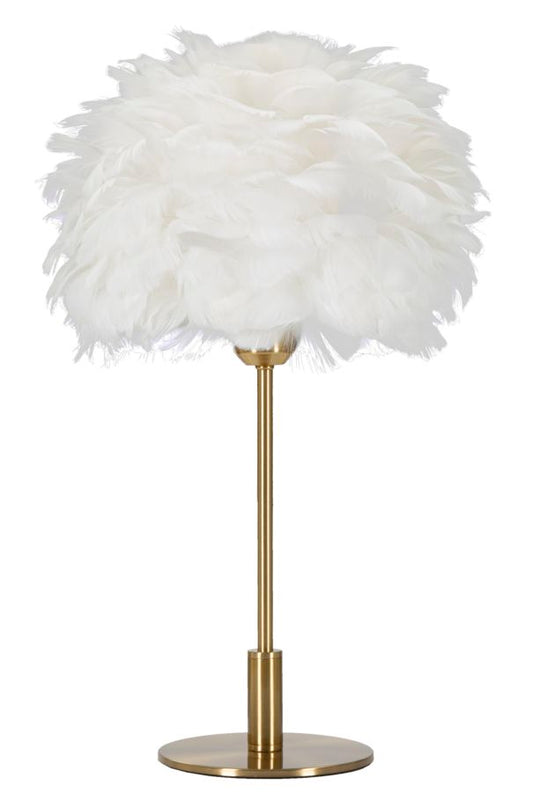 Candeeiro de Mesa Ball Feather Cm ø 30x50