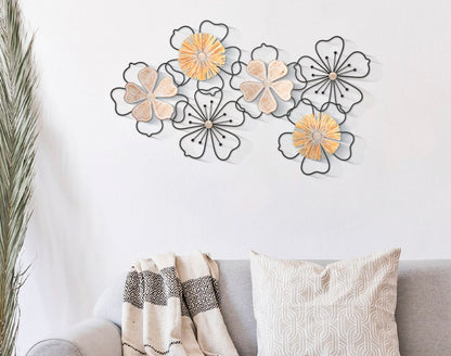 Painel Ferro E Madeira Itis Cm 75x3,5x42