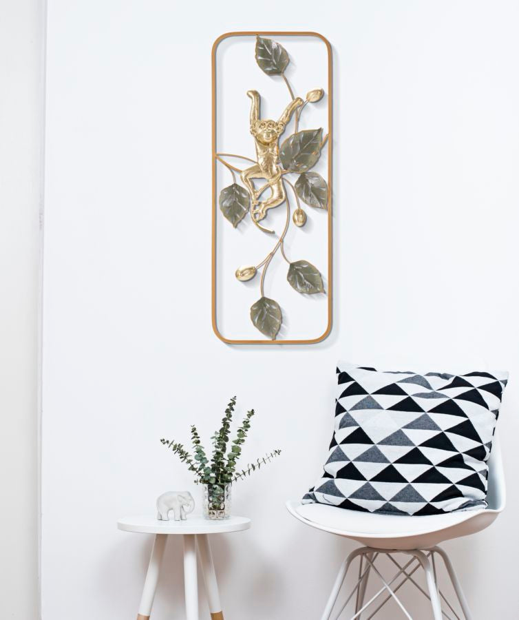 Painel em Ferro Monkey Cm 28,6x3,8x74,3
