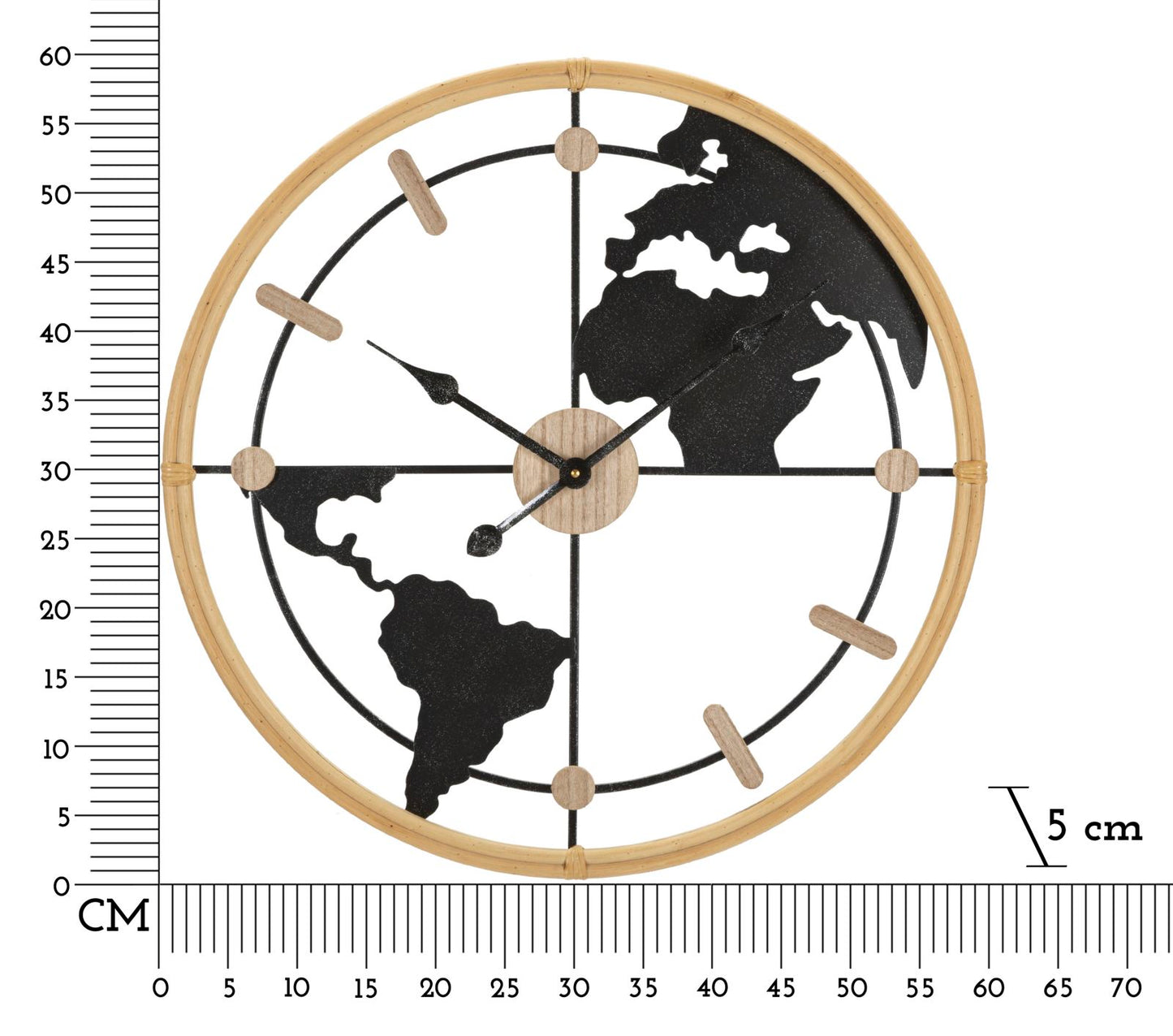 Relógio de Parede World New Cm ø 60x5
