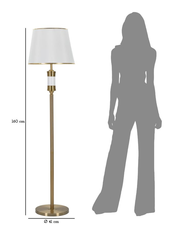 Candeeiro de Pé Whity Cm ø 41x160