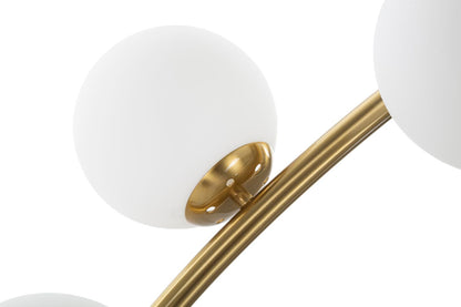 Candeeiro de Pé Glamy Arc 6 Luci Cm 130x45x220-246