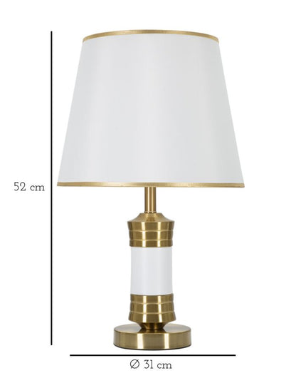 Candeeiro de Mesa Whity Cm ø 31x52