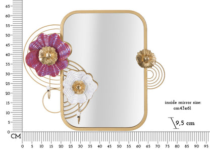 Espelho de Parede Lovis Cm 75x9,5x64,1