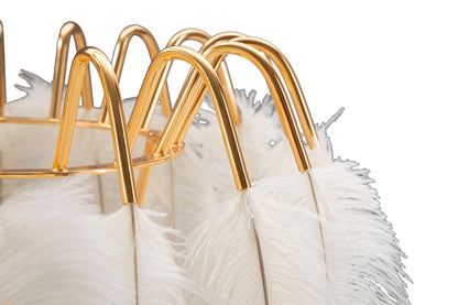 Candeeiro de Mesa Feather Stand Cm ø 40x60
