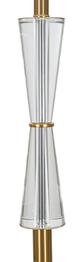 Candeeiro de Pé Cristal Cm ø 40x153