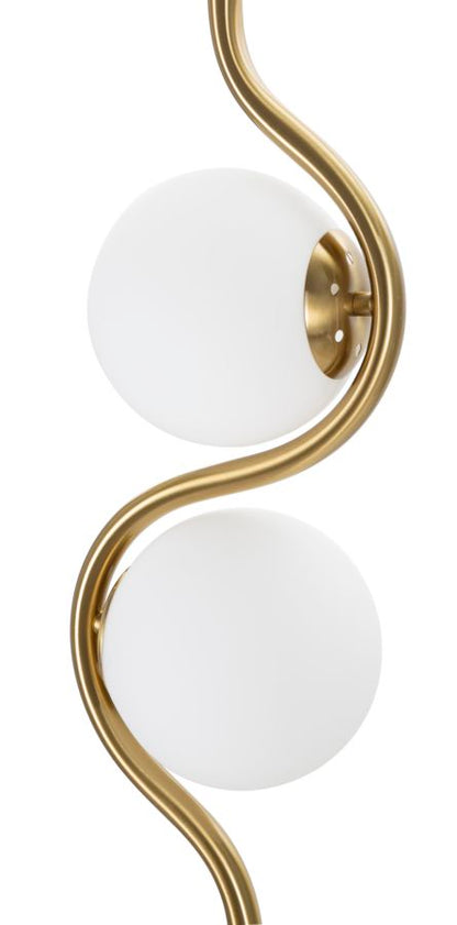 Candeeiro de Pé Glamy S 2 Luci Cm ø 25x168