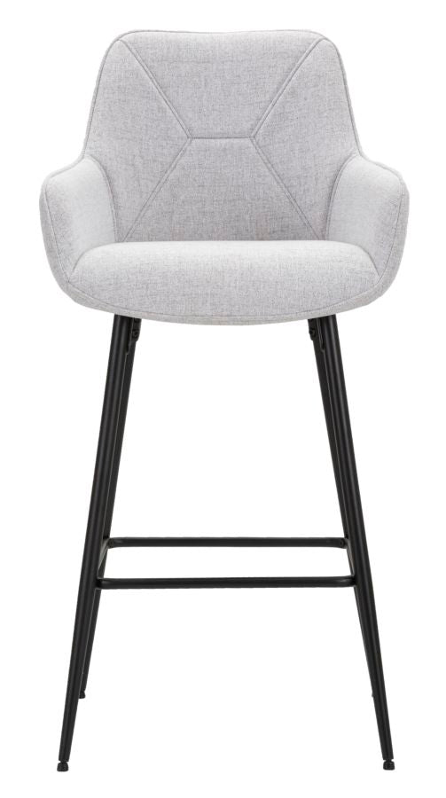 Banco Bar Grey Conjunto 2 Un. Cm 55x55x109