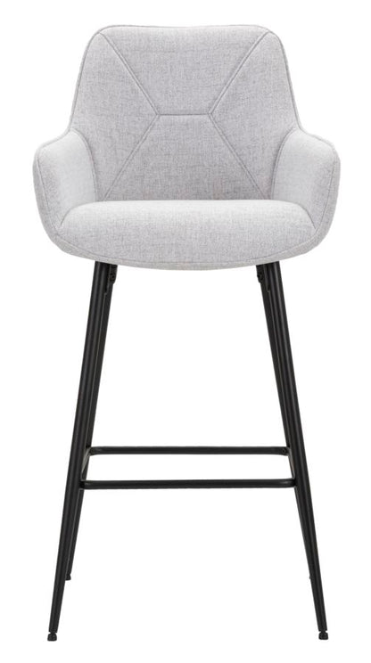 Banco Bar Grey Conjunto 2 Un. Cm 55x55x109