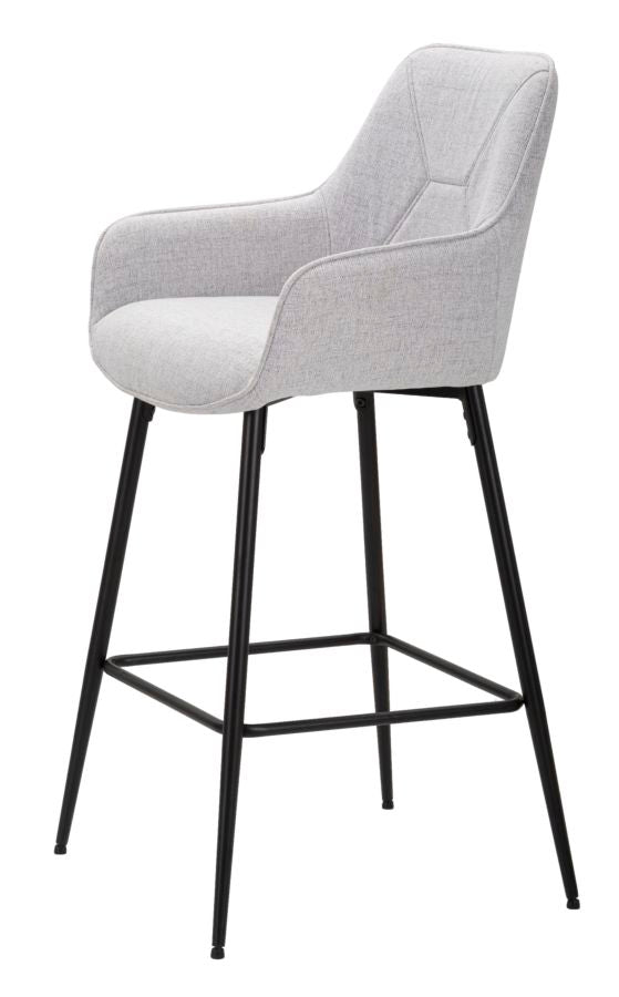 Banco Bar Grey Conjunto 2 Un. Cm 55x55x109