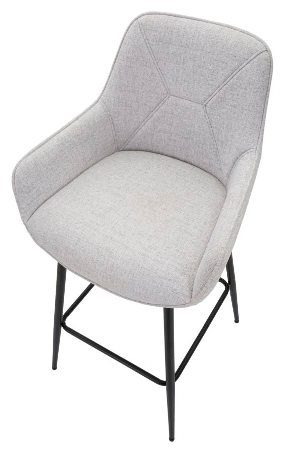 Banco Bar Grey Conjunto 2 Un. Cm 55x55x109