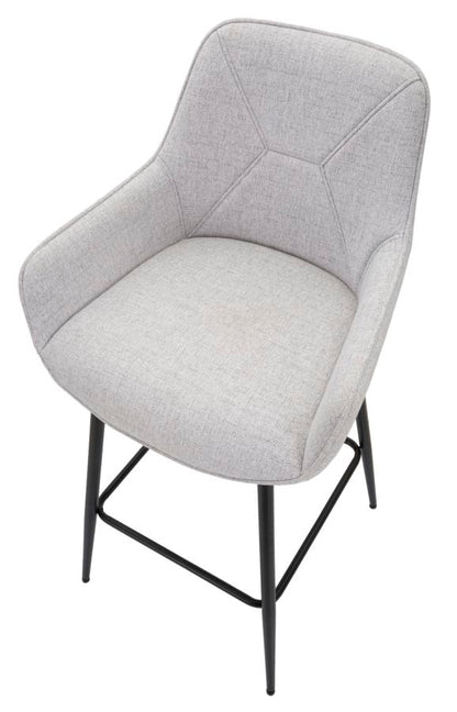 Banco Bar Grey Conjunto 2 Un. Cm 55x55x109