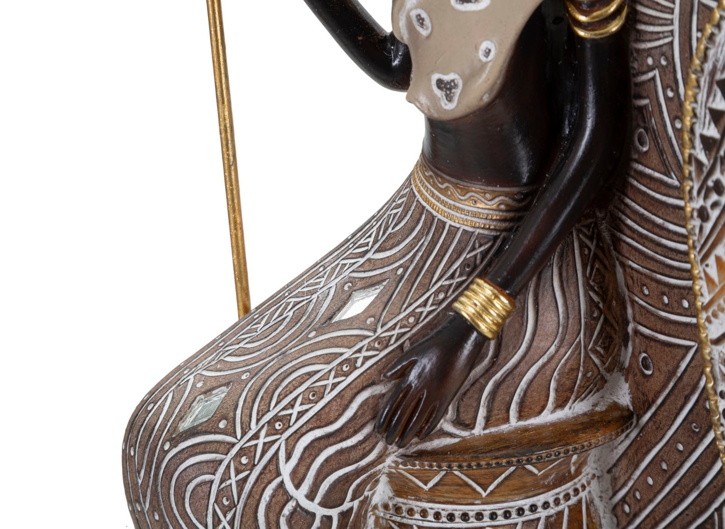 Masai Tribal Família Cm 16,5x11,5x38