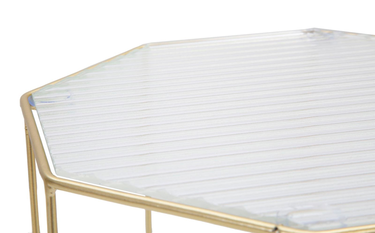 Mesas Auxiliares New Glass Par Cm ø 37x47-31x42