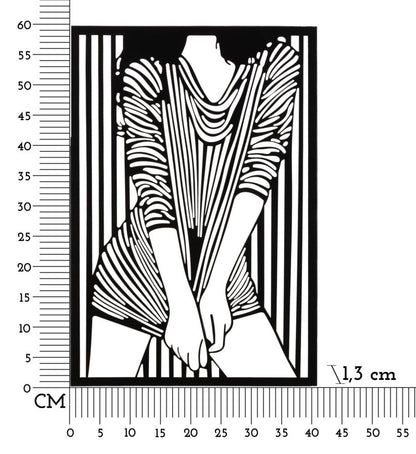 Painel de Parede Fashionable Cm 40x1,3x60