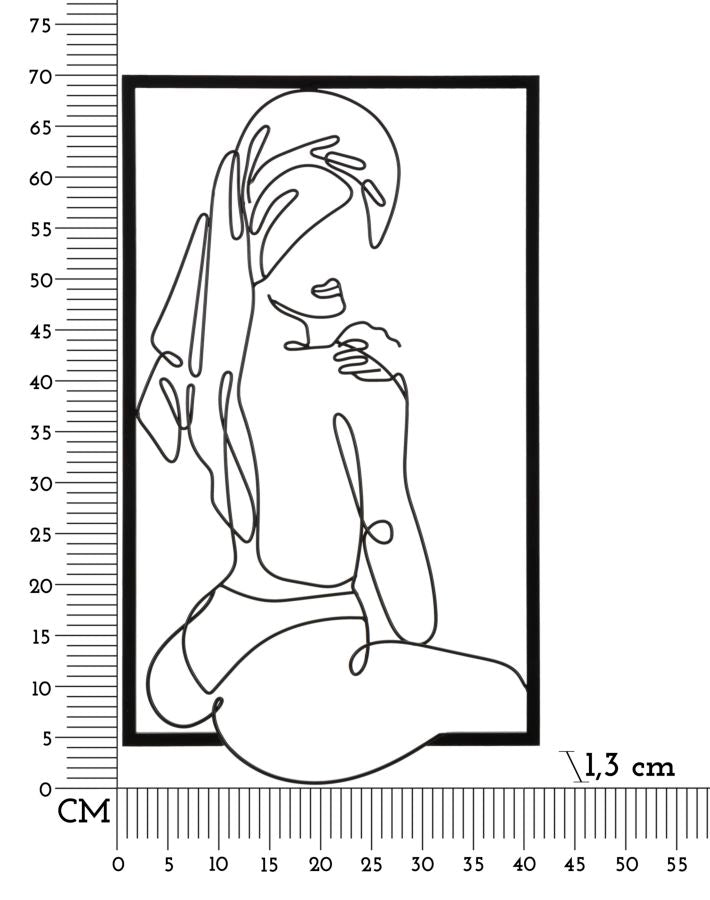 Painel de Parede Towel Cm 40x1,3x70