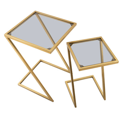 Mesas Auxiliares Z Par Cm 40x40x60-30x30x50