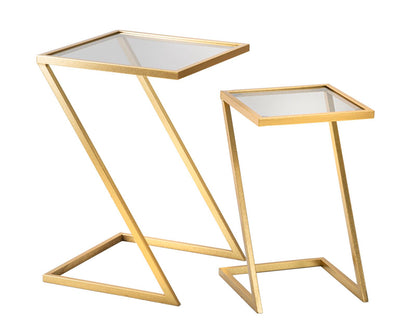 Mesas Auxiliares Z Par Cm 40x40x60-30x30x50