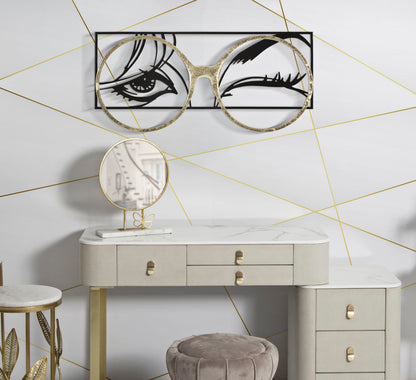 Painel em Ferro Eyewear Cm 89,5x3,8x41,3