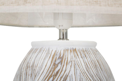 Candeeiro de Mesa Resina Ovale Atene Cm ø 38x67