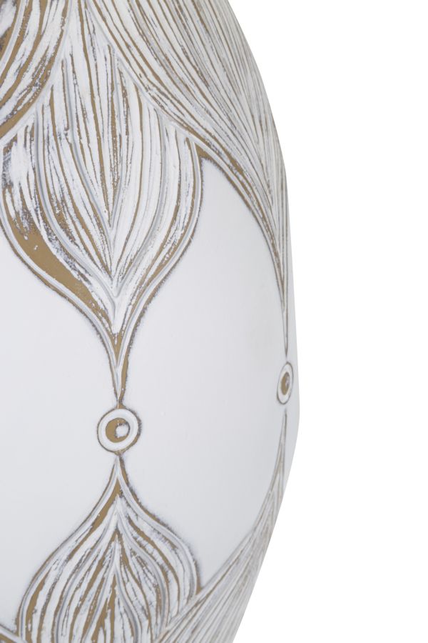 Candeeiro de Mesa Resina Ovale Atene Cm ø 38x67