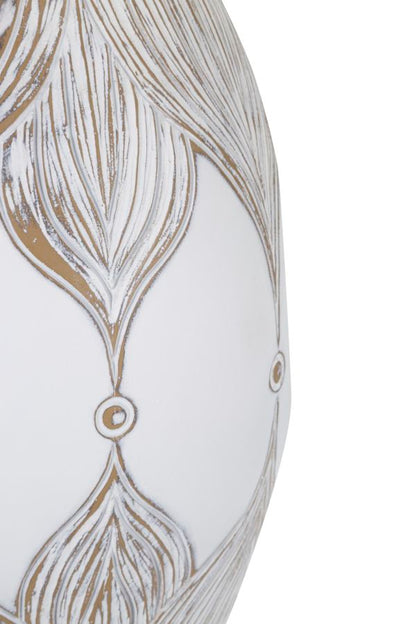 Candeeiro de Mesa Resina Ovale Atene Cm ø 38x67