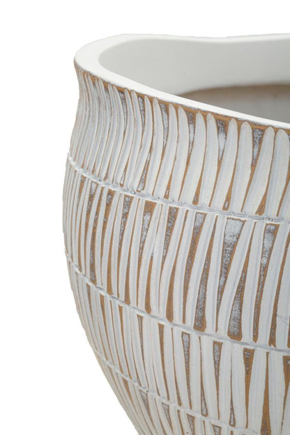 Cachepot Resina Stiky Cm ø 30,5x24,5