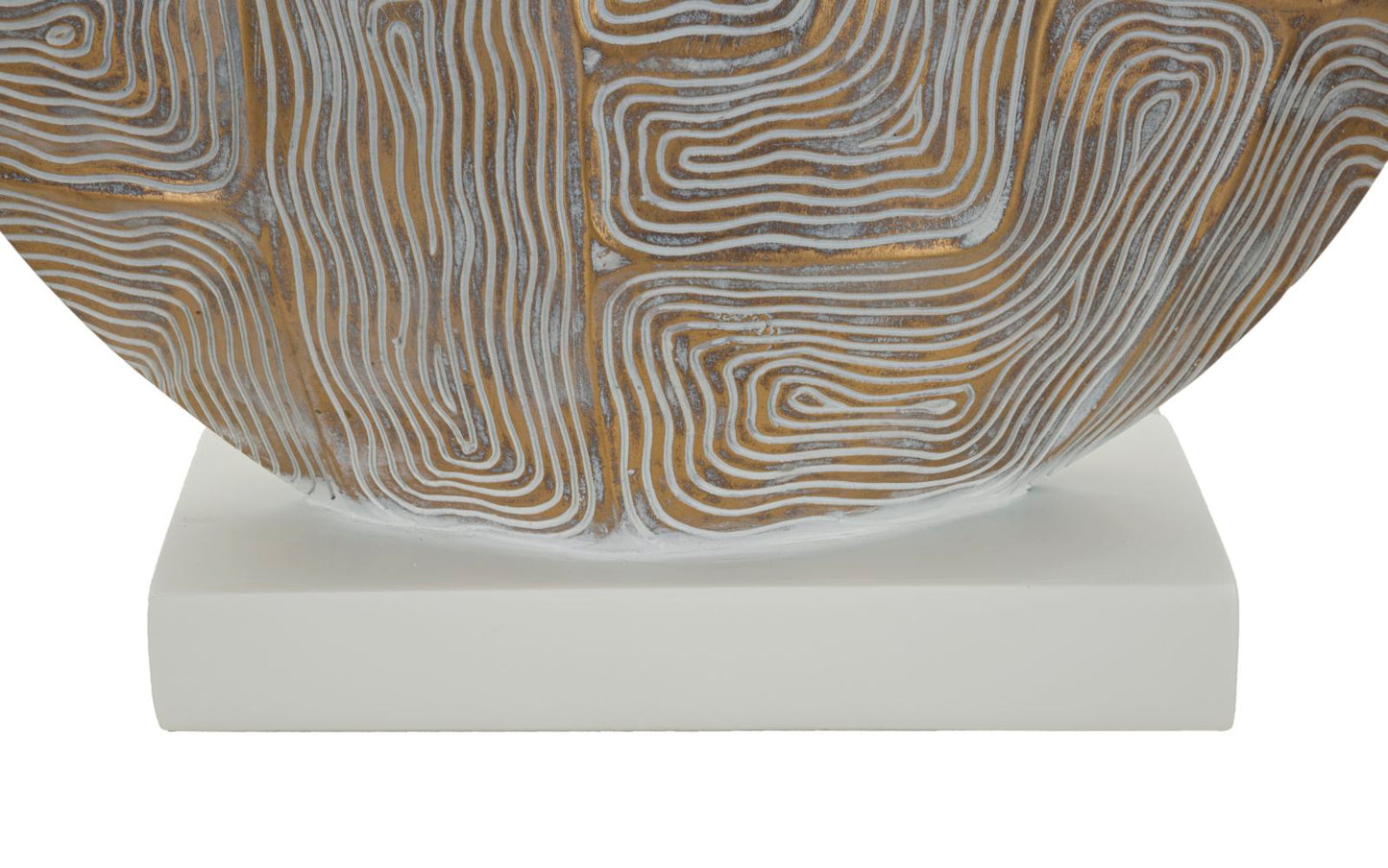 Candeeiro de Mesa Resina Eclips Cm ø 38x64