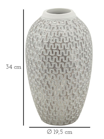 Jarra Resina Wave Cm ø 19,5x34