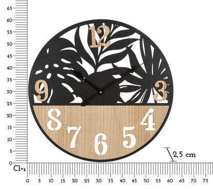 Relógio de Parede Palmeira Cm ø 60x2,5