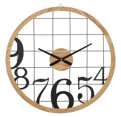 Relógio de Parede Numbers Cm ø 60x2,5