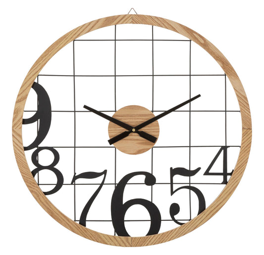 Relógio de Parede Numbers Cm ø 60x2,5