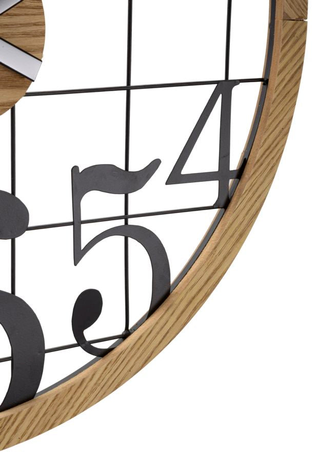 Relógio de Parede Numbers Cm ø 60x2,5