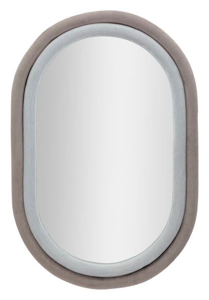 Espelho da Muto Antony Veludo Grigio Mix Cm 60x4x90