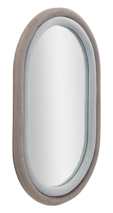Espelho da Muto Antony Veludo Grigio Mix Cm 60x4x90