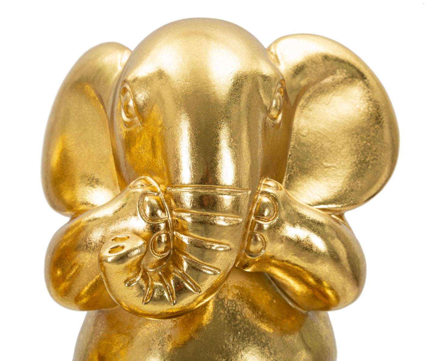 Elefante Non Vedo Non Sento  Non Parlo Conjunto 3 Un. Cm ø 15,5x20,5