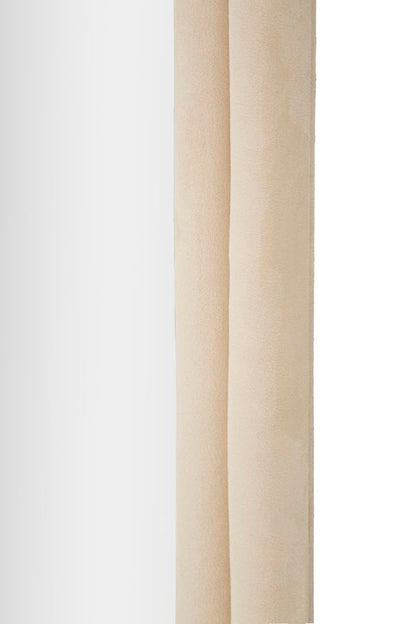 Espelho de Parede Cloe Veludo Creme Cm 60x4x160