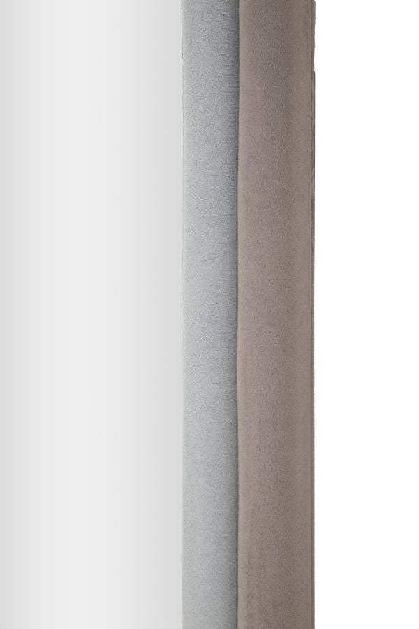 Espelho de Parede Cloe Veludo Grigio Cm 60x4x160